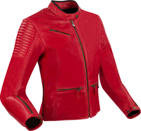 Segura Curve,  leather jacket women,  color: Red,  size: T5