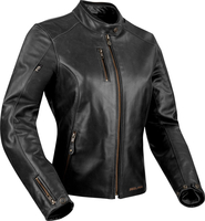 Segura Laxey,  leather jacket women,  color: Black,  size: T6