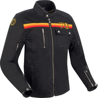 Segura Mamba,  textile jacket waterproof,  color: Black/Yellow/Red,  size: XL