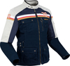 Segura Mojo,  textile jacket,  color: Dark Blue/Light Grey/Red,  size: 4XL