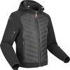 Segura Natcho 2,  textile jacket waterproof,  color: Black/Dark Grey,  size: 3XL