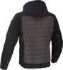 Segura Natcho,  textile jacket waterproof,  color: Black/Grey,  size: M