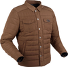 Segura Ness,  textile jacket waterproof,  color: Brown,  size: 4XL