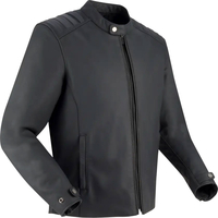 Segura Phil,  leather jacket,  color: Black,  size: 4XL
