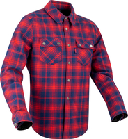 Segura Sierra,  textile jacket waterproof,  color: Red/Blue,  size: XXL