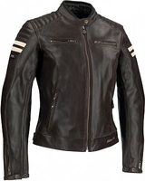 Segura Stripe,  leather jacket women