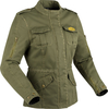 Segura Tabata,  textile jacket waterproof women,  color: Green,  size: T0