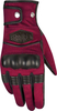 Segura Tampico,  gloves women,  color: Dark Red,  size: 5