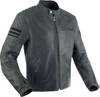 Segura Track,  leather jacket,  color: Grey/Black,  size: XXL