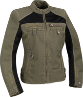 Segura Vanda,  textile jacket women,  color: Dark Green/Black,  size: T2