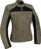 Segura Vanda,  textile jacket women,  color: Dark Green/Black,  size: T3