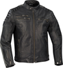 Segura Ventura,  leather jacket waterproof,  color: Black/Grey,  size: S