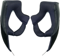 Sena Stryker,  cheek pads,  color: Black,  size: XL