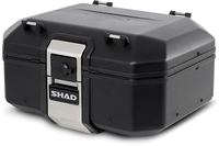 Shad Terra Black-Line,  top case,  color: Black/Silver,  size: 37 L