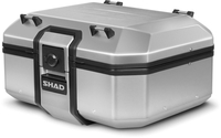 Shad Terra,  top case,  color: Silver,  size: 37 L