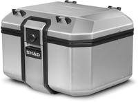 Shad Terra,  top case,  color: Silver,  size: 48 L