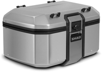 Shad Terra,  top case,  color: Silver,  size: 55 L