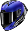 Shark Aeron-GP Blank SP,  full face helmet,  color: Blue/Dark Grey/Black,  size: L