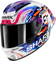 Shark Aeron-GP Zarco GP de France,  full face helmet,  color: White/Purple/Blue,  size: XL