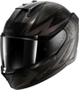 Shark D-Skwal 3 Blast-R,  full face helmet,  color: Matt Black/Bronze,  size: XS