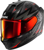 Shark D-Skwal 3 Blast-R,  integral helmet,  color: Matt Black/Grey/Red,  size: XXL
