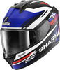 Shark D-Skwal 3 Firstlap,  full face helmet,  color: Matt Black/Blue/Red,  size: S