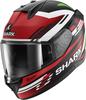 Shark D-Skwal 3 Firstlap,  full face helmet,  color: Matt Black/Red/Green,  size: XL