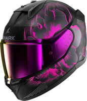 Shark D-Skwal 3 Mayfer,  full face helmet,  color: Matt Black/Violet/Dark Grey,  size: S