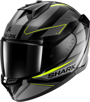 Shark D-Skwal 3 Sizler,  full face helmet,  color: Grey/Black/Neon-Yellow,  size: XL