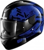 Shark D-Skwal Hiwo,  integral helmet