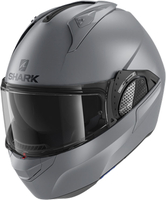 Shark Evo GT Blank,  modular helmet,  color: Matt-Dark Grey,  size: XL