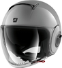 Shark Nano,  jet helmet,  color: Light Grey,  size: XS