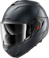 Shark OXO Blank,  flip up helmet,  color: Dark Grey,  size: M