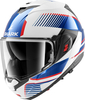 Shark OXO Sikter,  flip up helmet,  color: White/Blue/Red,  size: XXL