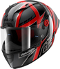 Shark Race-R Pro GP 06 Cam Petersen,  full face helmet,  color: Black/Red/Dark Grey,  size: S