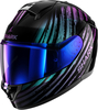 Shark Ridill 2 Assya,  full face helmet,  color: Black/Violet/Turquoise,  size: L