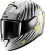 Shark Ridill 2 Assya,  full face helmet,  color: Grey/Black/Yellow,  size: L