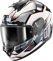 Shark Ridill 2 Matrix Camo,  full face helmet,  color: White/Silver/Red,  size: XL