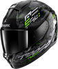 Shark Ridill 2 Molokai,  full face helmet,  color: Black/Silver/Green,  size: S