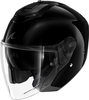 Shark RS Jet Blank,  open face helmet,  color: Black,  size: XXL