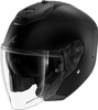 Shark RS Jet Blank,  open face helmet,  color: Matt-Black,  size: XXL