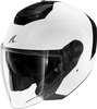 Shark RS Jet Blank,  open face helmet,  color: White,  size: XXL