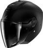 Shark RS Jet Carbon Dark Shadow,  open face helmet,  color: Matt-Black,  size: XXL