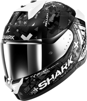 Shark Skwal i3 Hellcat,  full face helmet,  color: Black/Silver,  size: S