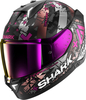 Shark Skwal i3 Hellcat,  full face helmet,  color: Matt Black/Silver/Purple,  size: S
