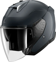 Shark Skwal i3 Jet Blank,  open face helmet,  color: Dark Grey,  size: L