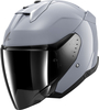 Shark Skwal i3 Jet Dark Shadow,  open face helmet,  color: Grey,  size: L