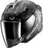 Shark Skwal i3 Jet Hellcat,  open face helmet,  color: Matt Black/Silver,  size: L