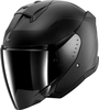 Shark Skwal Jet Blank,  open face helmet,  color: Matt-Black,  size: L