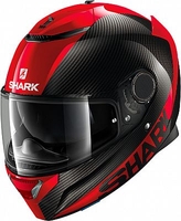 Shark Spartan Carbon 1.2 Skin,  integral helmet